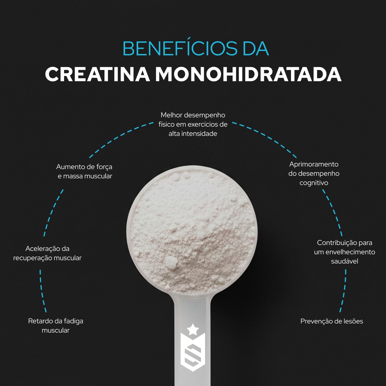 Soldiers Nutrition Creatina Monohidratada 500g - Imagem 4