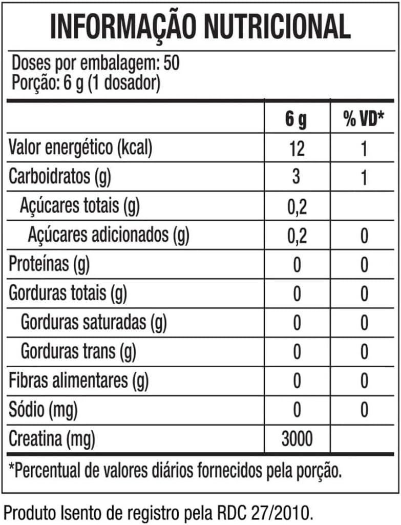 Creatine Turbo – sem sabor - Pote 300g - Black Skull - Suplementação para Treino, Performance, Ganho Muscular, Hipertrofia, Força e Resistência - Imagem 3