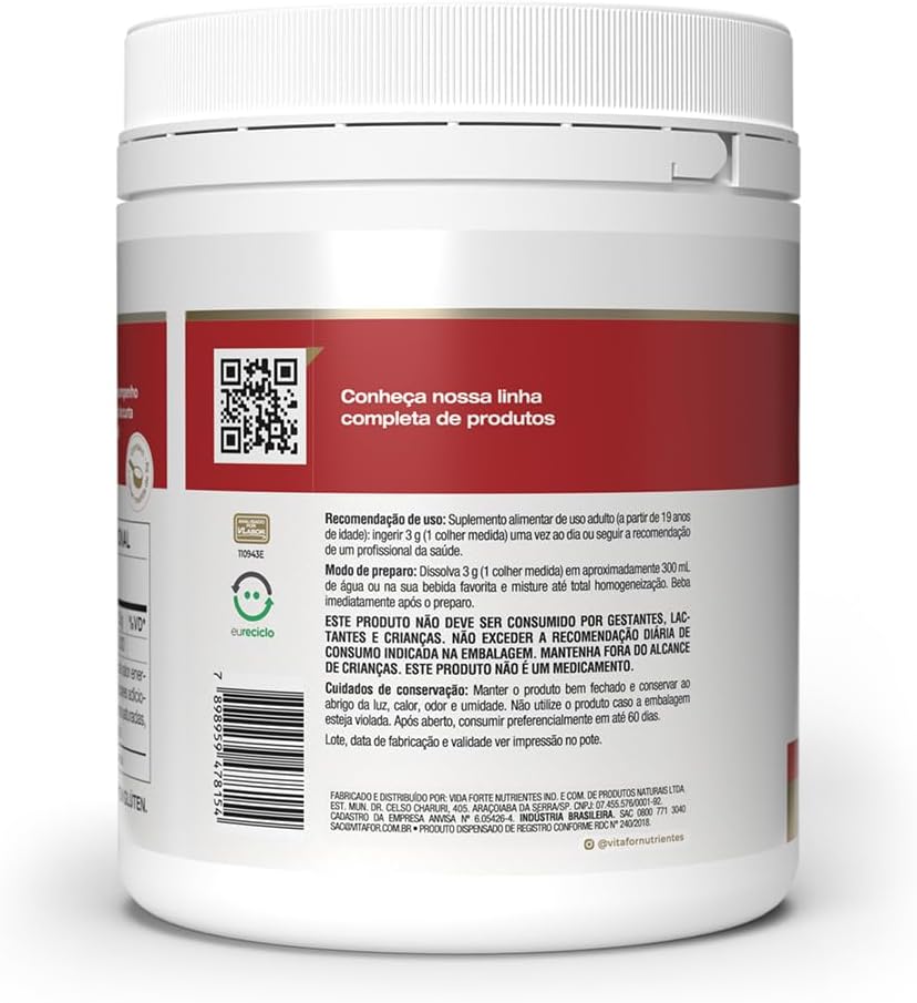 Vitafor - Creatine Creatina Monohidratada - 300g - Imagem 4