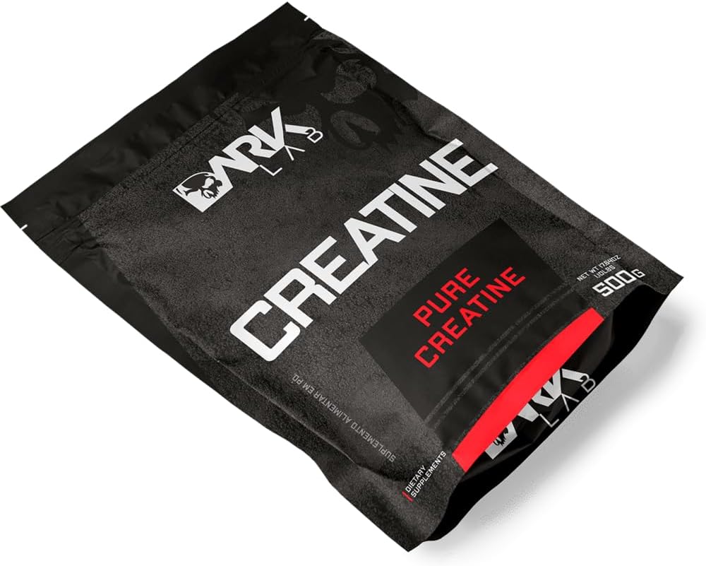 Creatina Pura Dark Lab, Monohidratada 100% de Pureza, Sem Glúten, Sem Sabor (500g) - Imagem 4