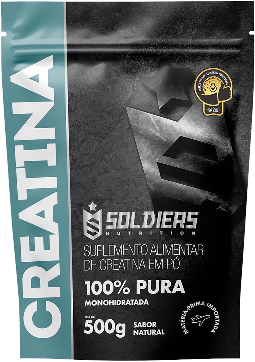 Soldiers Nutrition Creatina Monohidratada 500g - Imagem 2